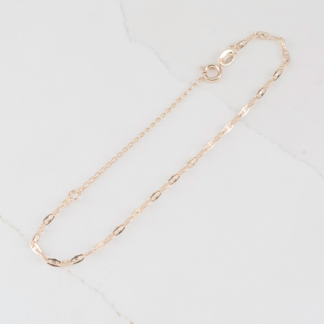 PULSERA ESCALERA CRUZADA 2.5MM