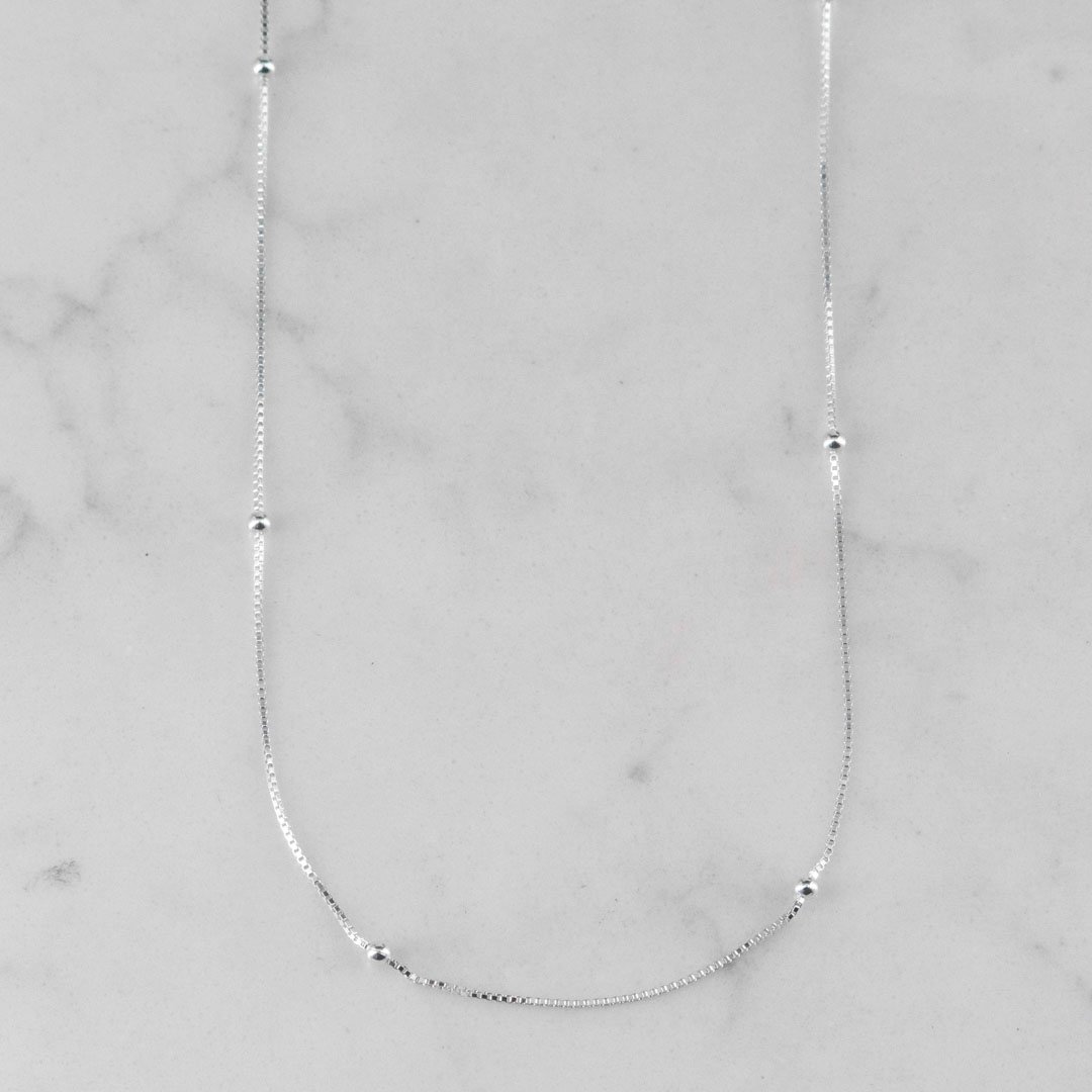 CADENA VENECIANA BOLITAS 2MM-45CM